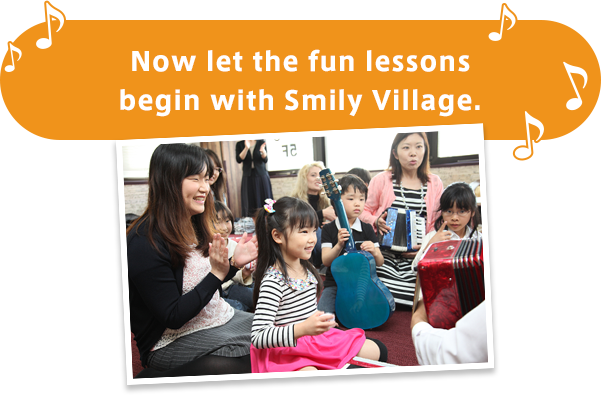 Now let the fun lessons begin with Smily Village.